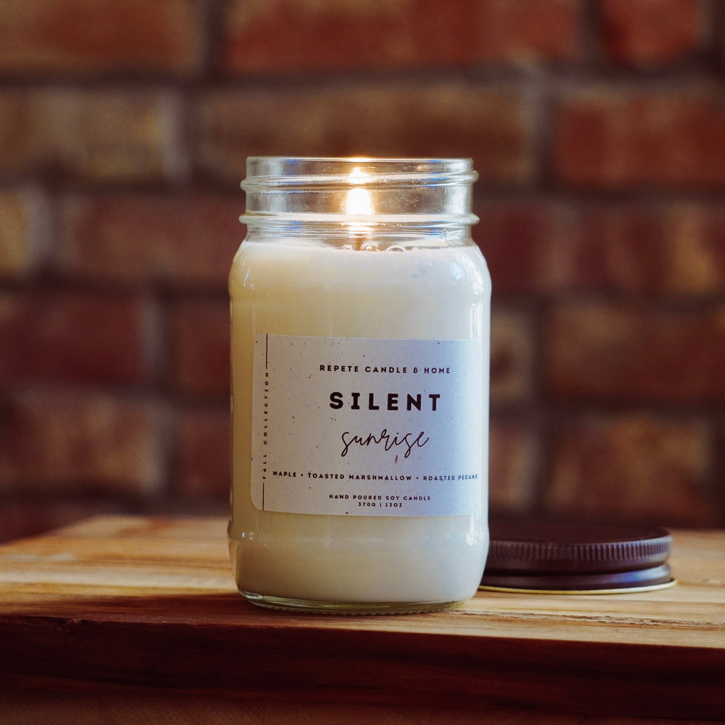 Silent Sunrise Soy Candle