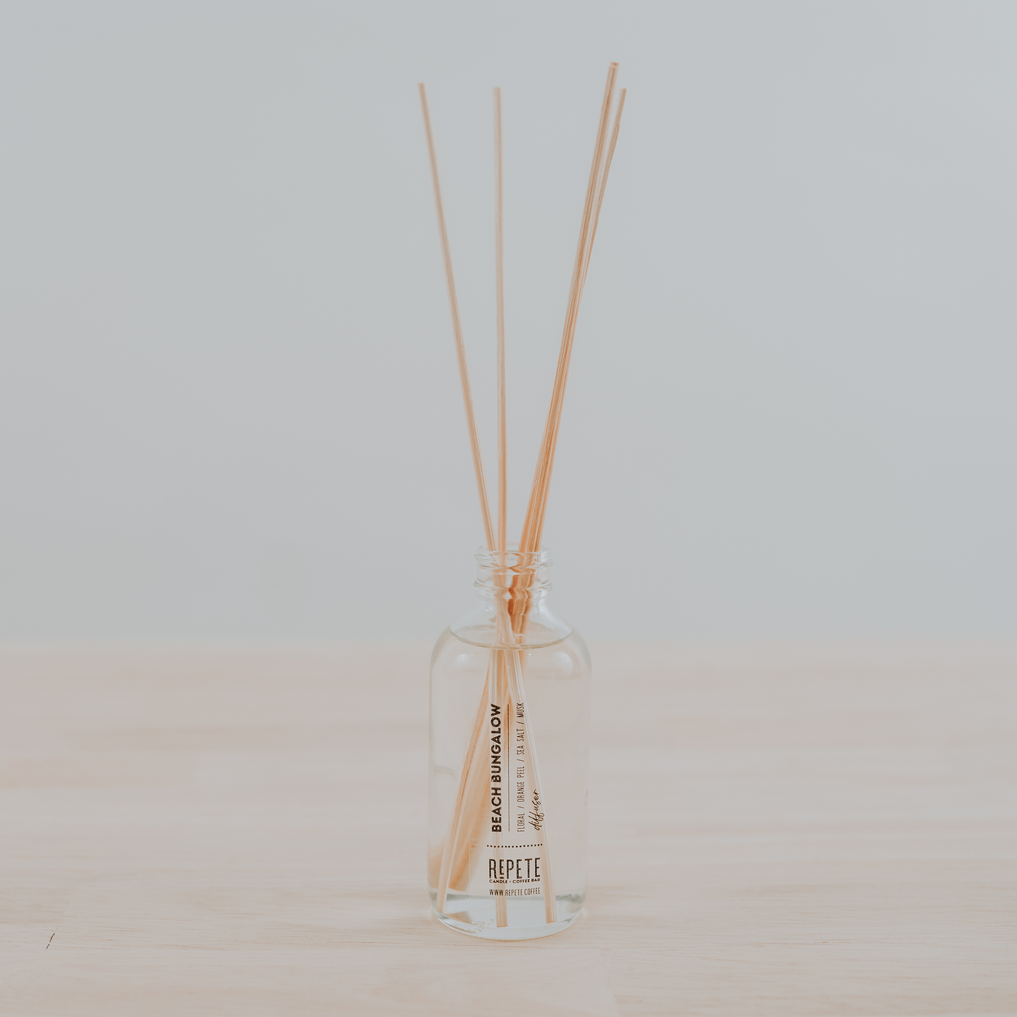 Beach bungalow diffuser at Repete Candle and Coffee Bar