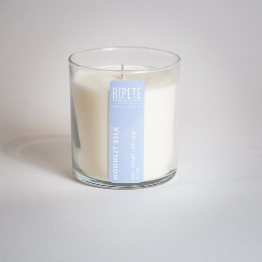 Moonlit Silk Soy Candle