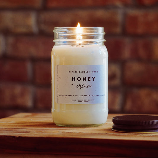 Honey & Cream Soy Candle