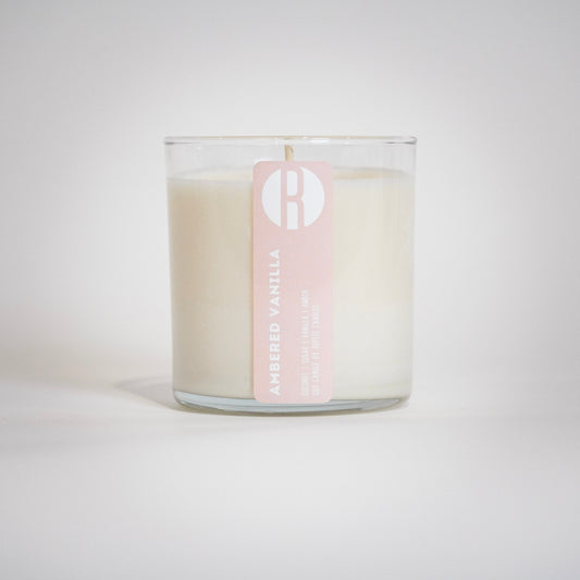 Ambered Vanilla Soy Candle