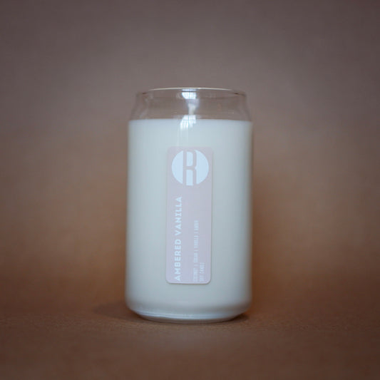 Ambered Vanilla Soy Candle & Home Fragrance