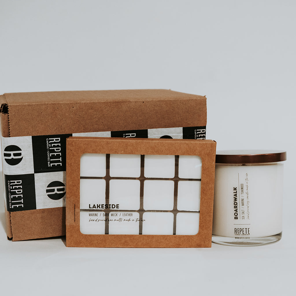 Monthly RePete Subscription Box – RePete Candle & Coffee Bar