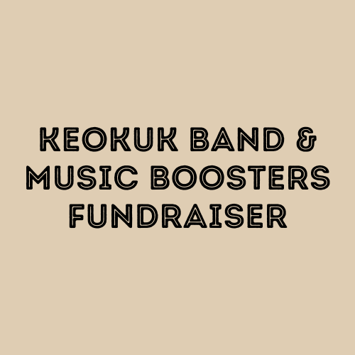 Keokuk Band & Music Boosters Fundraiser