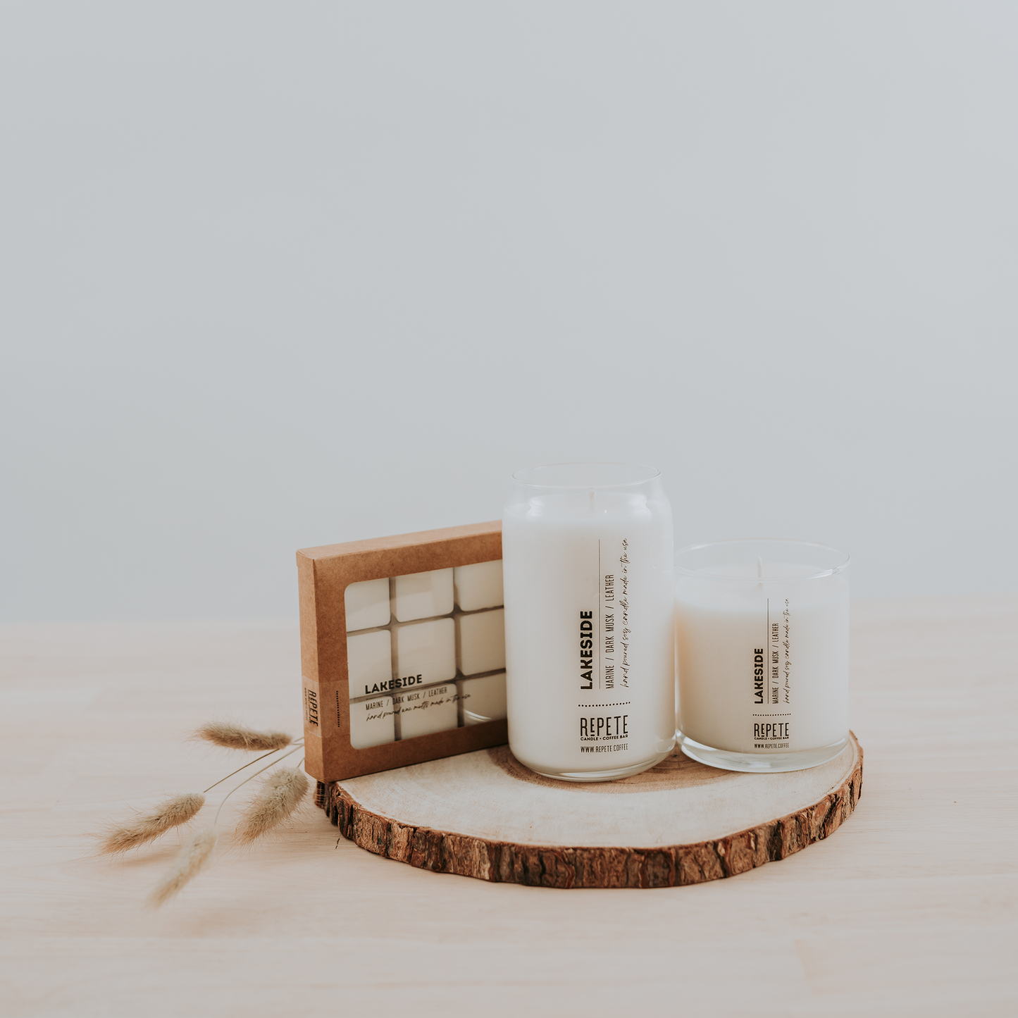 Lakeside scented products from Repete Candle and Coffee Bar